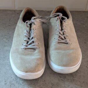 TravisMathew Phenom Suede Sneakers – Men’s Size 8 – Tan